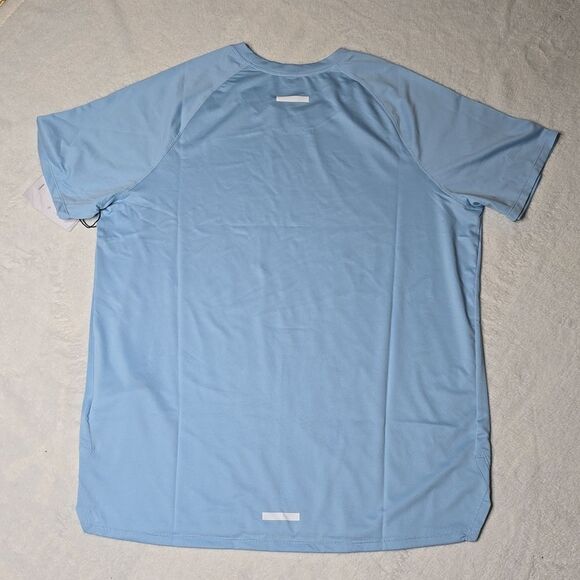 197 NWT House ID Athletic Tee Size Large Color Sky Blue - Picture 4 of 9